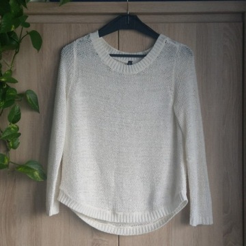 Biały sweter H&M 38/M