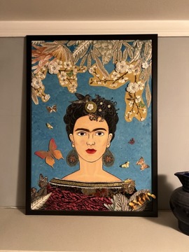 Obraz 50x70 Frida kolaż