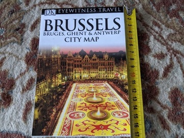 Mapa – Bruksela, Bruges, Ghent, Antwerpia