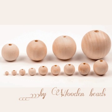 Drewniane koraliki wooden beads eco koraliki