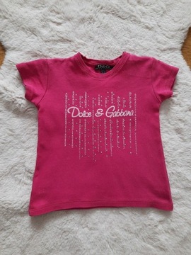 Koszulka, bluzka, t-shirt, dolce &gabbana r.104