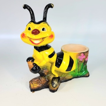 Pszczoła z donicą dekoracja , figury