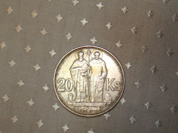 moneta 20 koron Słowacja