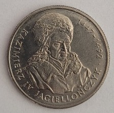 Polska, 20 000 złotych, 1993rok, Władcy Polski – Kazimierz IV Jagiellończyk