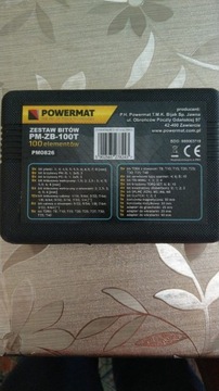 Zestaw bitów Powermat PM-ZB-100