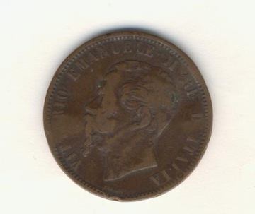 10 centesimi   1866 r  M