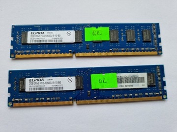 Pamięć RAM Elpida 4 GB DDR3 1333 MHz