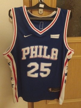 Super Jersey Philadelphia 76ers Ben Simmons #25