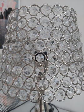 Lampa Glamour nowa kryształ
