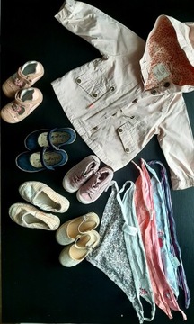 Kurtka wiosenna zara86-92,buty geox21,lasocki,hm