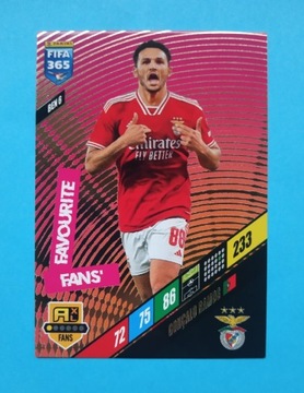 PANINI FIFA 365 2024 Fans Favourite GONCALO RAMOS