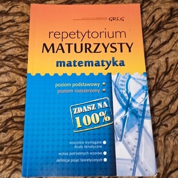 Książka repetytorium maturzysty matematyka