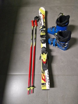 Top/ Zestaw narciarski /Fischer RC4 / Lange/Leki 