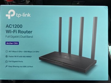 Tp-link AC1200 Wi-Fi Router Full Gigabit ArcherC6U
