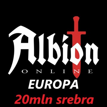 20 mln srebra Albion Online serwer Europa SILVER 