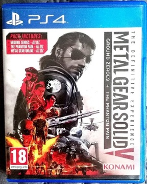 GRA NA PS4 Metal Gear Solid V The Definitive EXPERIENCE SUPER STAN 