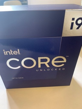 Pudełko procesor Intel i9-13900K wafel