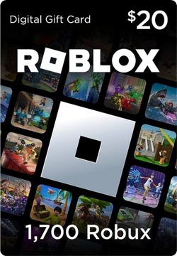 ROBLOX | DOŁADOWANIE | 1700 ROBUX | PC | 5 MINUT