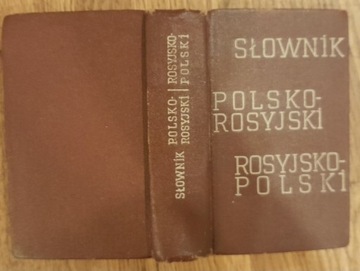 Polsko-rosyjski rosyjsko-polski słownik kieszenkow