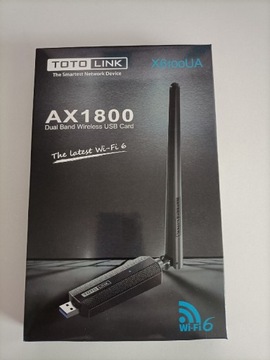 WiFi 6 AX1800 USB Adapter/ Karta Sieciowa 