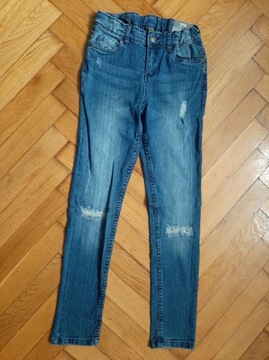 Nowe spodnie YFK boys 140 chłopięce jeans 