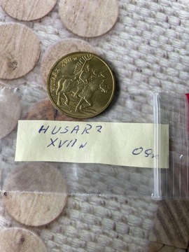 Moneta 2 zł  „Husarz XVII w 2009 r.” 