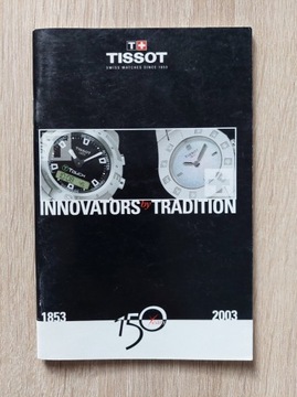 Katalog zegarki Tissot 2003 46 stron