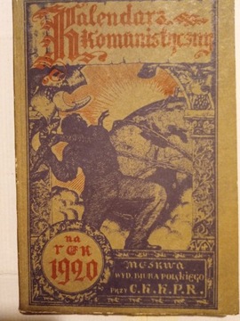 Kalendarz komunistyczny na rok 1920 [reprint] 1977
