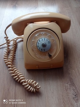 Aparat telefoniczny vintage - PRL 