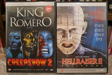 Hellraiser II - Hellbound i Creepshow 2 zestaw DVD