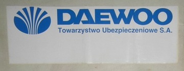 NAKLEJKA NALEPKA DAEWOO T.U. S.A. - HISTORYCZNA