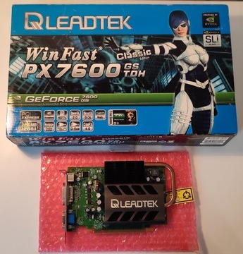 Leadtek WinFast PX7600 GS TDH 256 Mb GF7600