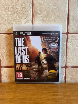 The Last of Us Edycja Gry Roku GOTY PS3 Playstation 3