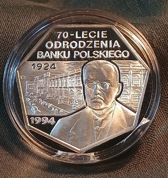 300000 zł - 70 LECIE ODRODZENIA BANKU POLSKIEGO