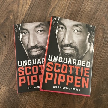 Scottie Pippen unguarded książka po angielsku nowa