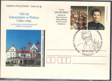 SALEZJANIE - Jan Bosko - F. Macharski Kraków 1999r