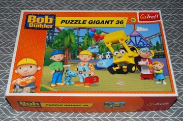 * BOB BUDOWNICZY * puzzle GIGANT * 98x68cm ! ! !