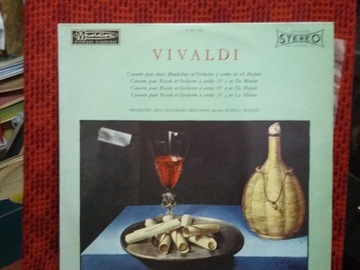 Vivaldi Koncert mandolina piccolo orkiestra LP 475