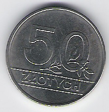 PRL 50 zł.1990      