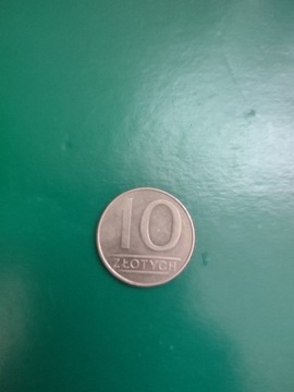 Moneta 10 złotych PRL Bilon 1986