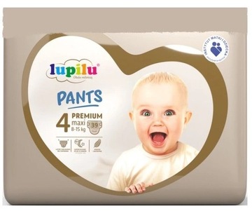 Pieluchomajtki Lupilu Premium Pants Roz.4 39 szt.