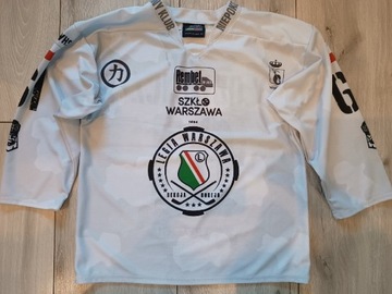Koszulka hokejowa Legia Warszawa używana rozm S