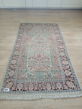 Jedwabny Perski ręcznie tkany dywan 90x160cm