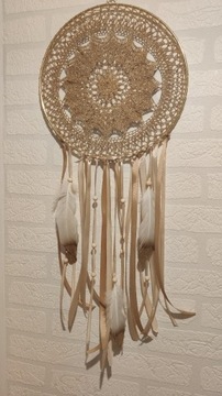 Mandala handmade łapacz snów  serwetka  30 cm