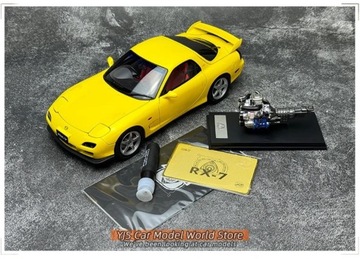 MAZDA RX7 skala 1:18!SUPER PREZENT!