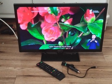 Telewizor 24 cale z DVB-T2 do ZK  TIR 12V wysyłka