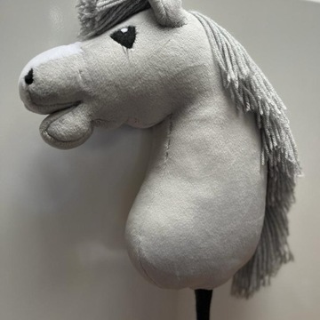 Hobby Horse konik na kiju szary