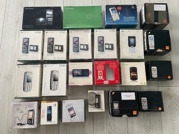 21 Sztuk Pudelko Sony Ericsson k750i w810i Itp