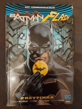 Batman/Flash:Przypinka (okładka z Batmanem)-unikat