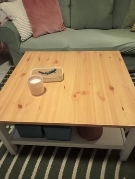 Ława/stolik kawowy Hemnes Ikea -lite drewno